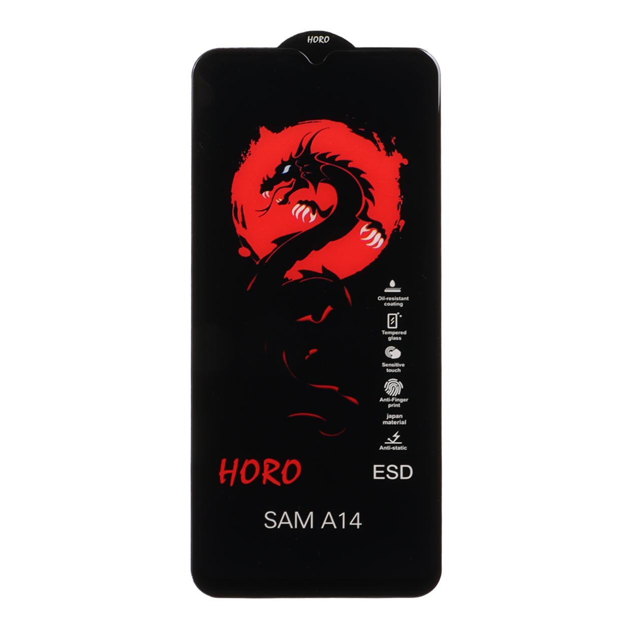 محافظ صفحه نمایش شیشه ای Full Cover ESD Horo مدل Samsung Galaxy A14 / M14 / F14 / A22 5G
